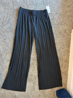 a new day Black Wide-Leg Pants with Elastic Waist